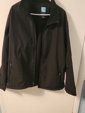 Iceberg Black Men's Windbreaker Jacket
